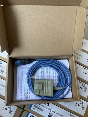 PHS M11911BL चिकित्सा उपकरण उपभोग्य सामग्रियाँ SPO2 सेंसर नीला रंग
