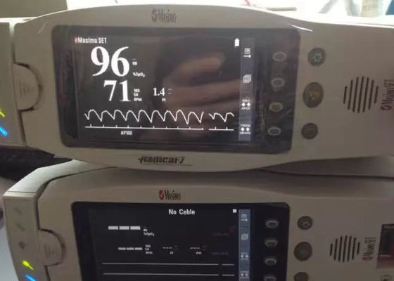 अस्पताल में होम केयर के लिए Masimo Radical 7 प्रयुक्त पल्स ऑक्सीमीटर