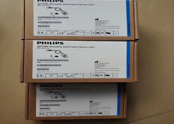 3m लंबाई रोगी मॉनिटर सहायक उपकरण वयस्क Spo2 सेंसर M1191BL पुनः प्रयोज्य