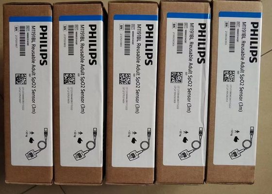 3m लंबाई रोगी मॉनिटर सहायक उपकरण वयस्क Spo2 सेंसर M1191BL पुनः प्रयोज्य