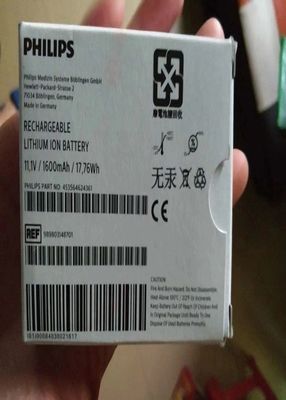 M4607A चिकित्सा उपकरण बैटरी, रिचार्जेबल ली-आयन बैटरी 11.1V 1600mAh 17.76Wh