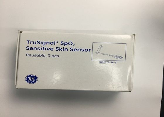 एक बॉक्स में 3 पीसी TruSignal SpO2 संवेदनशील त्वचा सेंसर 9 पिन / पुनः प्रयोज्य