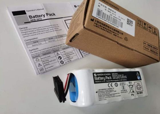 2800mAh रिचार्जेबल Ni Mh बैटरी, 12v Nkb 301v Nihon Kohden
