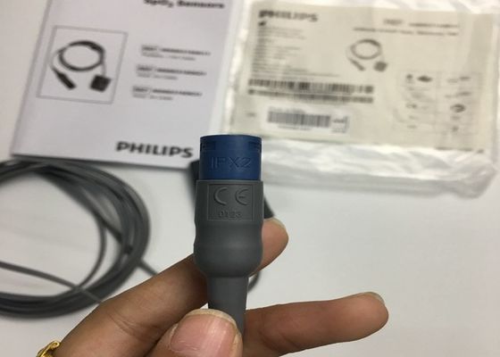 फ्लिप इफिसिया पुनः प्रयोज्य SpO2 सेंसर डी हेड 8 पिन 3M 989803160631