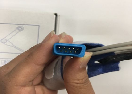 ओमेडा ट्रूसिग्नल जीई SpO2 सेंसर पुनः प्रयोज्य टीएस-डब्ल्यू-डी 9 पिन चिकित्सा उपकरण के लिए