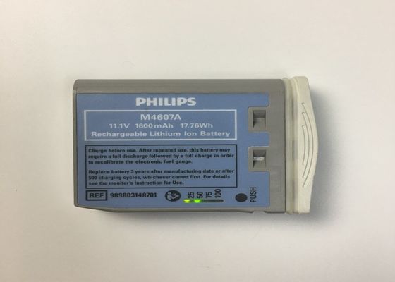 M4607A मेडिकल उपकरण बैटरी 1600mAh 17.76Wh PHLIP X2MP2M3002A के लिए