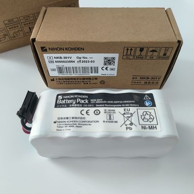 NIHON KOHDEN बैटरी पैक NKB-301V नाममात्र वोल्टेज 12V 2800mAh Ni-MH