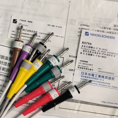 BJ-963D चिकित्सा उपकरण उपभोग्य सामग्रियाँ NIHON KOHDEN रोगी केबल