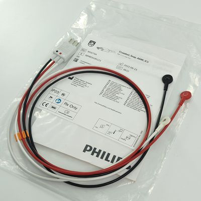 REF M1673A PHILIP रोगी मॉनिटर CBL 3 लीडसेट स्नैप AAMI ICU PN 989803145111