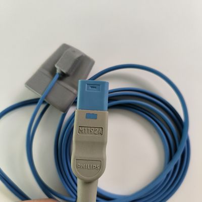 M1192A पुनः प्रयोज्य बाल बाल वयस्क छोटे उंगली SpO2 सेंसर REF 989803103231