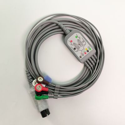 REF EC05DAS061 मॉनिटर हार्ट वायर एकीकृत 5 लीड डिफिब्रिलेशन प्रतिरोधी Buckle प्रकार