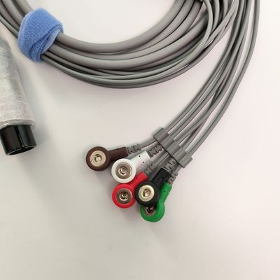 REF EC05DAS061 मॉनिटर हार्ट वायर एकीकृत 5 लीड डिफिब्रिलेशन प्रतिरोधी Buckle प्रकार