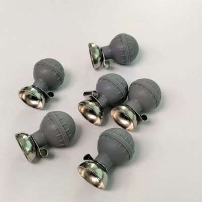 6 टुकड़े / 1 बॉक्स ग्रे सक्शन बॉल व्यास 27 मिमी एपर्चर 4.0 मिमी REF ईसीजी-FQX41