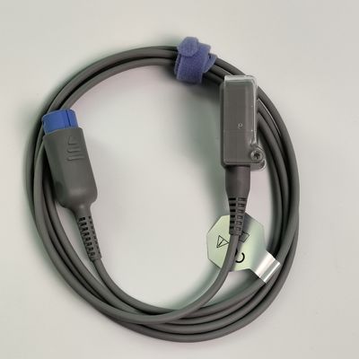 REF SHEC3 रक्त ऑक्सीजन विस्तार केबल 2M नीला गोल सिर एकल स्लॉट 7 पिन L 2.0 मीटर