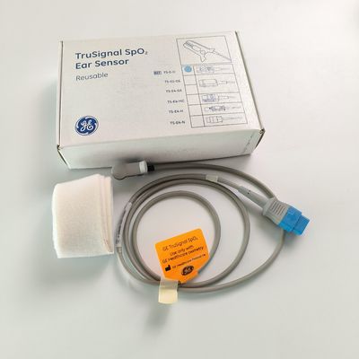 जीई मूल Datex-Ohmeda TruSignal SpO2 कान सेंसर पुनः प्रयोज्य REF: TS-E-D