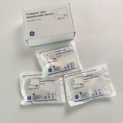 Datex-Ohmeda TruSignal SpO2 संवेदनशील त्वचा सेंसर पुनः प्रयोज्य 3 पीसी। REF: TS-SE-3