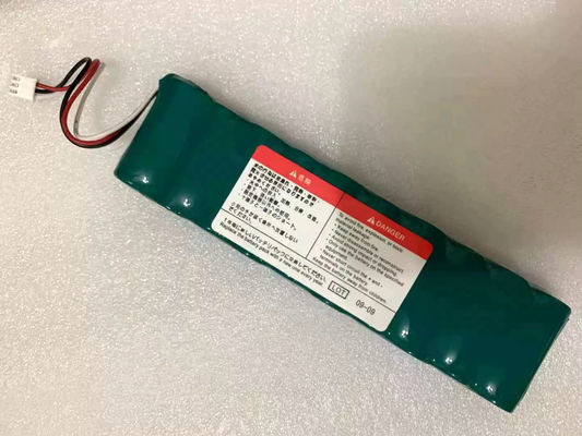 NIHON KOHDEN ECG-1250P, ECG-2110 इलेक्ट्रोकार्डियोग्राम मशीन मूल बैटरी ग्रीन आइटम नंबर SB-901D या SB-901DC
