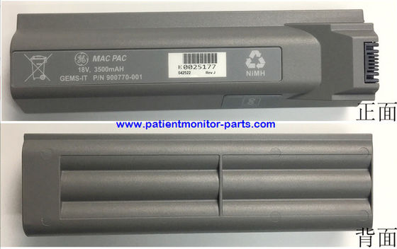 GE MAC3500 MAC5000 MAC5500 इलेक्ट्रोकार्डियोग्राम मशीन बैटरी PN 900770-001 18V,3500mAh