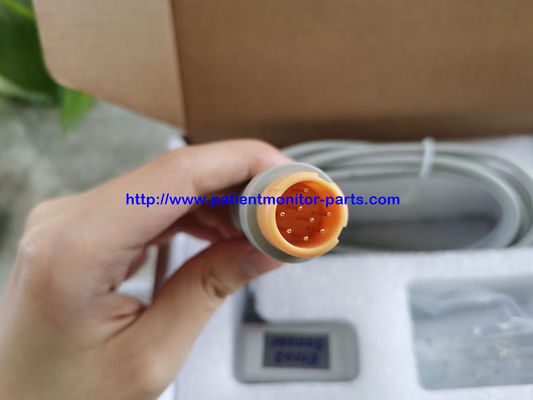 Mindray मेडिकल उपकरण सहायक उपकरण Mindray के साथ संगत मुख्य CO2 केबल गोल सिर 8-पिन तीन स्लॉट