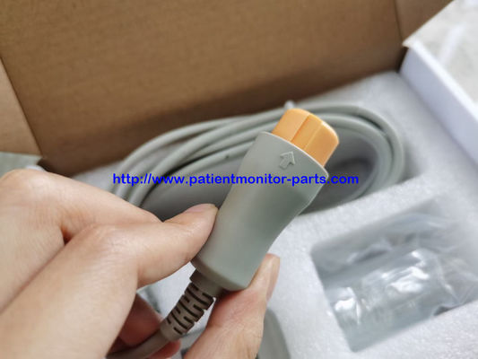 Mindray मेडिकल उपकरण सहायक उपकरण Mindray के साथ संगत मुख्य CO2 केबल गोल सिर 8-पिन तीन स्लॉट