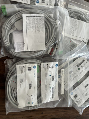 जीई लीडवायर और ट्रंक केबल आरईएफ: 5831398 ईसीजी 3 लीड केबल अटूट ग्रैबर एएचए 4.7एम 15फीट