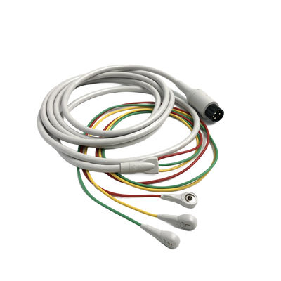 BJ-753P NIHON KOHDEN ईसीजी रोगी केबल
