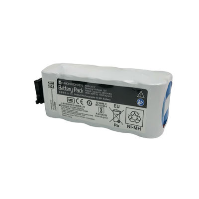 NIHONKOHDEN NKB-301V सील रिचार्जेबल Ni-MH बैटरी नाममात्र वोल्टेज 12v नाममात्र क्षमता 2800mAh