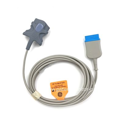 TS-SA4-GE TruSignal SpO2 फिंगरटिप सेंसर पुनः प्रयोज्य