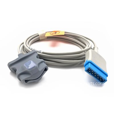 TS-SA4-GE TruSignal SpO2 फिंगरटिप सेंसर पुनः प्रयोज्य