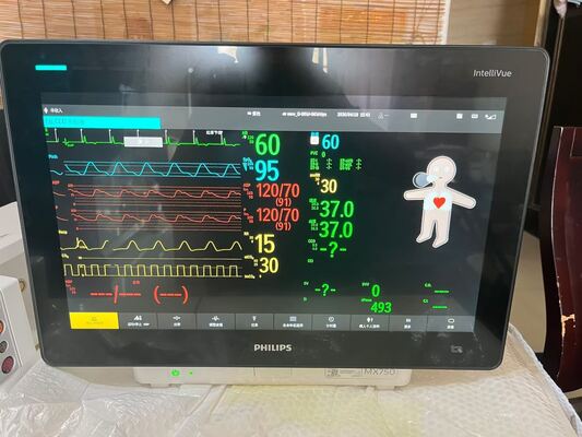 फिलिप एमएक्स750 मॉनिटर परीक्षण के लिए स्पेयर पार्ट्स उपलब्ध हैं