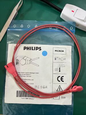 PHILIP FM20/FM30 भ्रूण मॉनिटर ईसीजी केबल REF:M2735A SN:DE43233388