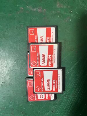 PHILIP M3535A/M3536A डिफिब्रिलेटर एसडी कार्ड PN 989803146981; 256mb