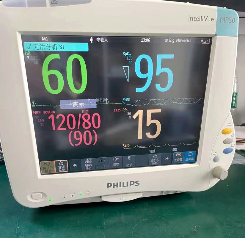 Philip IntelliVue MP40 MP50 रोगी मॉनिटर मरम्मत मदरबोर्ड बैटरी डिस्प्ले टच स्क्रीन कीबोर्ड