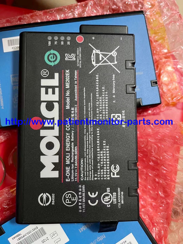 पीएन ME202EK मूल लिथियम बैटरी सेल रोगी मॉनिटर के लिए Suresigns VM4 VM6 VM8 VS2 VS3 CM10 CM12 CM120