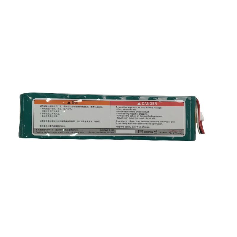 NIHON KOHDEN SB-901DC सीलबंद रिचार्जेबल Ni-MH बैटरी नाममात्र वोल्टेज :12Vdc नाममात्र क्षमता प्रकार:1950mAh न्यूनतम:1690mAh